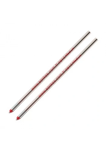 SCRİKSS D1 TÜKENMEZ KISA REFİL KIRMIZI 2 Lİ BLİSTER