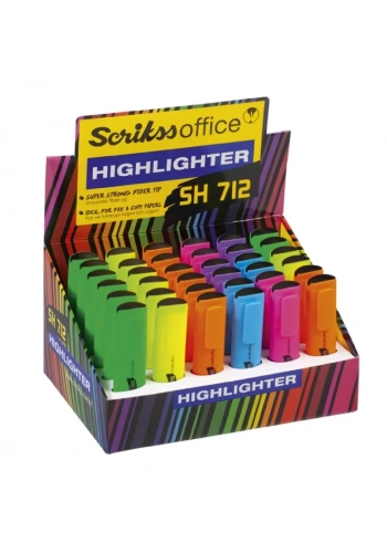 SCRİKSS SH 712 FOSFORLU KALEM 36 LI STN