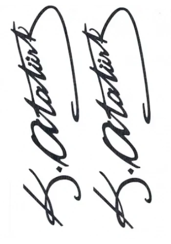 SEVEN ATA İMZA STICKER FOLYO EKO FLY-KLS-02