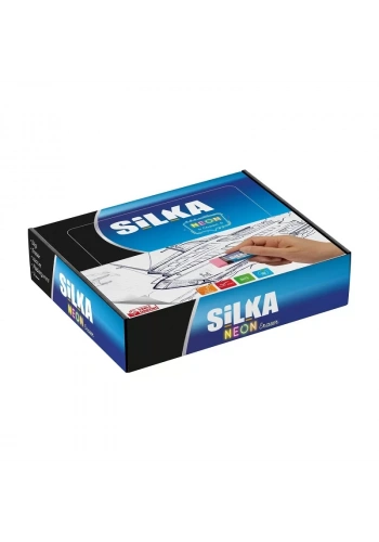 SİLKA NEON 4 RENK SİLGİ 20 Lİ ART.2