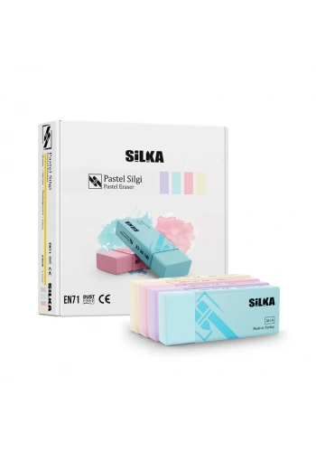 SİLKA PASTEL 4 RENK SİLGİ 30 LU ART.45