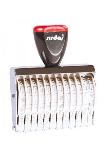 SIRDAŞ 15912 9mm 12 HANE NUMARATÖR