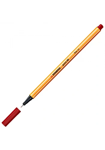 STABILO 88/50 KOYU KIRMIZI KALEM