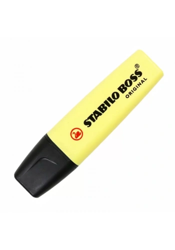 STABILO BOSS FOSFORLU KALEM PASTEL SARI 70/144