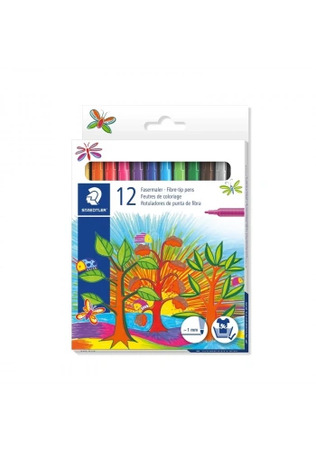 STAEDTLER NORIS 12 Lİ KEÇELİ KALEM 325 C12