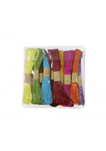 SÜDOR RENKLİ KAĞIT İP 30 mt 12 RENK MN11