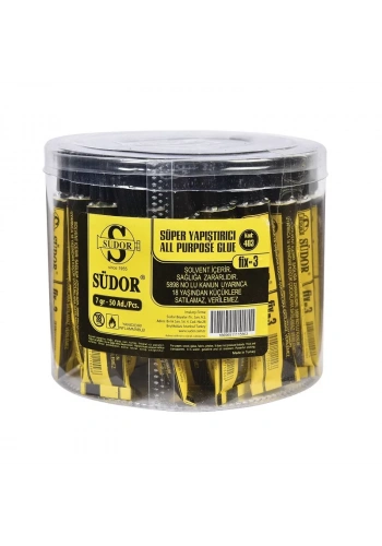 SÜDOR YAPIŞTIRICI FIX NO:7 19 gr SU BAZLI SD417