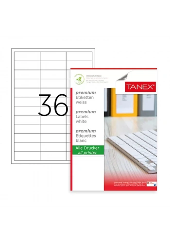 TANEX 105x280 LASER ETİKET TW-2380