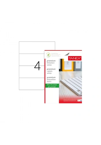 TANEX 210x74.25 LASER ETİKET TW-2404