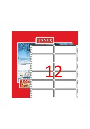 TANEX 35x97 BİLGİSAYAR ETİKETİ