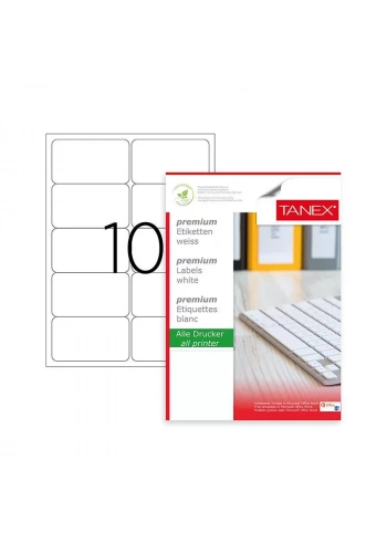 TANEX 99,1x57 LASER ETİKET TW-2010
