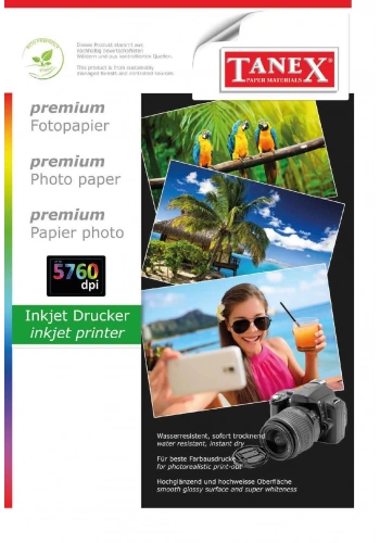 TANEX A4 240 gr. FOTOĞRAF KAĞIDI 20 Lİ 4020