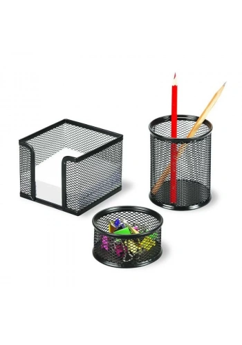 TEMAT 1000 METAL KALEMLİK+ATAŞLIK+NOTLUK 3 LÜ SET