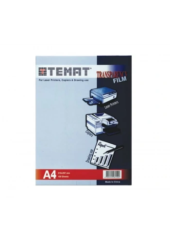 TEMAT A4 ASETAT 29641 100 LÜ