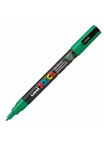 UNİ-BALL PC-3M POSCA SU BAZLI MARKER YEŞİL 0.9