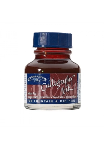 WINSOR&amp;NEWTON KALİGRAFİ MÜREKKEBİ 30 ml. INDIAN RED 317 1111317