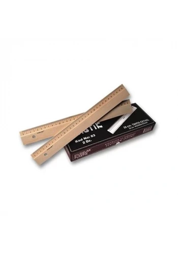 YILDIZLAR 30 CM. TAHTA CETVEL KOD.083