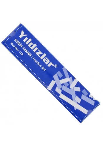 YILDIZLAR KESİR TAKIMI KOD.118