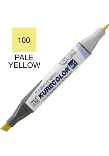 ZİG 100 PALE YELLOW KURECOLOR RÜTUŞ KALEMİ (ÇİFT UÇLU) KC-3000