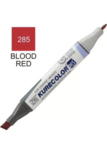 ZİG 285 BLOOD RED KURECOLOR RÜTUŞ KALEMİ (ÇİFT UÇLU) KC-3000