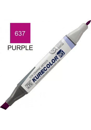 ZİG 637 MOR KURECOLOR RÜTUŞ KALEMİ (ÇİFT UÇLU) KC-3000