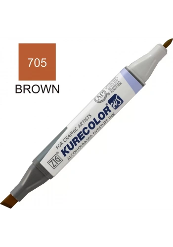 ZİG 705 KAHVE KURECOLOR RÜTUŞ KALEMİ (ÇİFT UÇLU) KC-3000