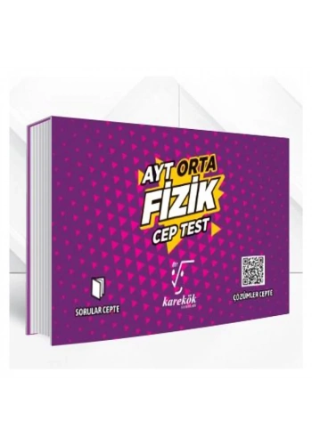 Karekök AYT Fizik Cep Test Orta