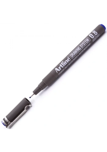 Artline Çizim Kalemi 0.8 mm Mavi EK-238