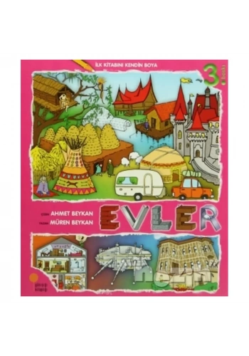 İlk Kitabını Kendin Boya - Evler