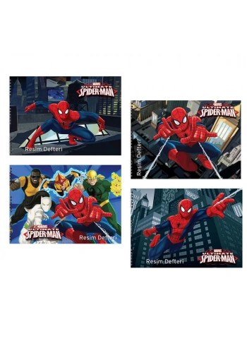Keskin Color Spiderman Resim Defteri 25x35 cm 15 Yaprak 300215-06