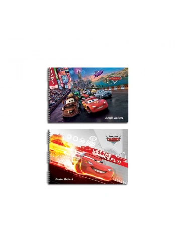 Keskin Color Cars Resim Defteri 25x35 cm 15 Yaprak 300215-33