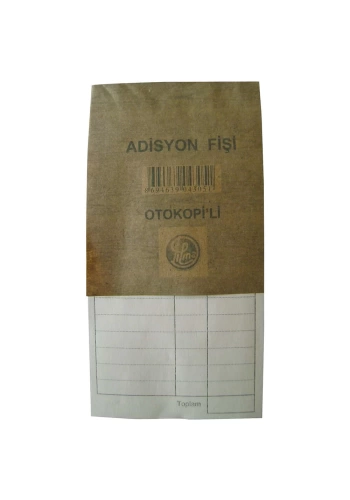 Dilman Adisyon Fişi Otokopili