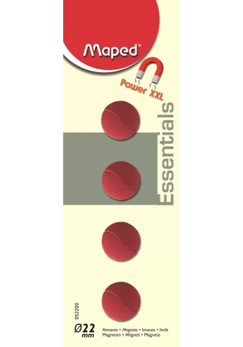 Maped Standart Mıknatıs 22 mm 4’lü 052200