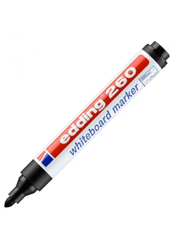 Edding E-260 Beyaz Tahta Kalemi Siyah