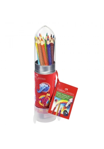 Faber Castell Roket Grip Kuruboya Kalemi 15 Renk 112457