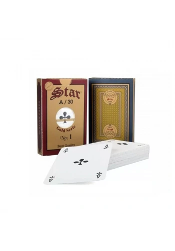 Star A-30 Oyun Kağıdı Gold No:1