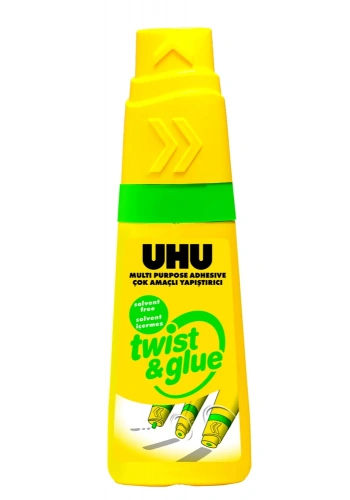 Uhu Twist&Glue Solventsiz Çok Amaçlı Yapıştırıcı 35 ml 38840