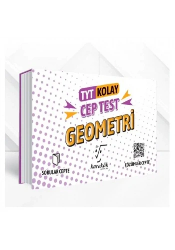 Karekök TYT Geometri Cep Test Kolay