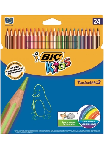 Bic Kids Tropicolor2 Kuru Boya Kalemi 24 Renk 832568
