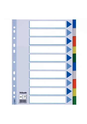 Esselte PP Renkli A4 Seperatör 152-61