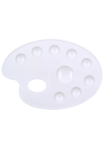 Yıldızlar Büyük Godeli Oval Resim Paleti Kod:138