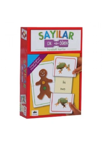 Sayılar Çek ve Öğren (Hareketli Kitaplar)