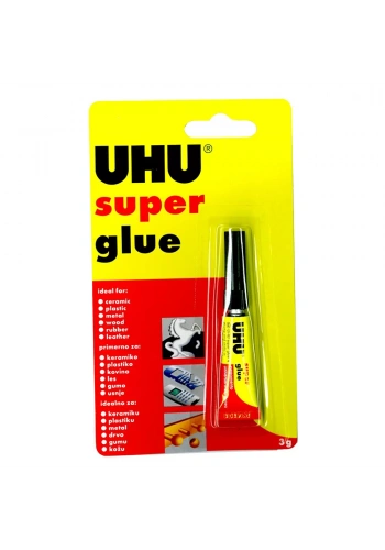 Uhu Super Glue Sıvı Japon Yapıştırıcı 3 gr 42400