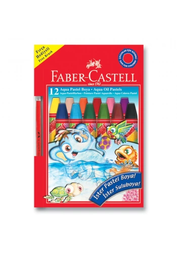 Faber Castell Aqua Pastel Boya Karton Kutu 12 Renk 125400