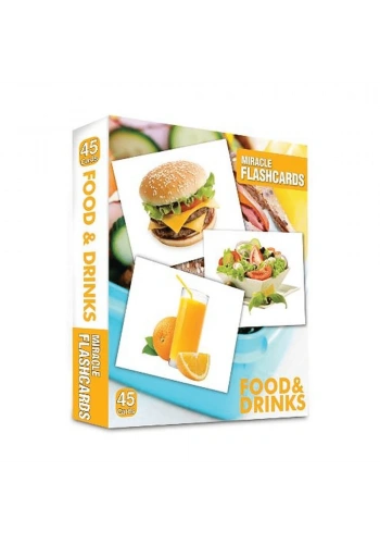 MK  Food And Drink Flashcards (Karton Kutulu)