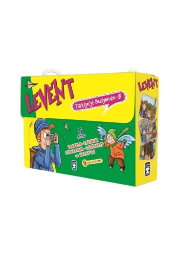 Levent Türkiye’yi Geziyorum - 3 ( 5 Kitap Set )