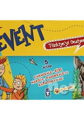 Levent: Türkiye’yi Geziyorum Seti (5 Kitap Takım Kutulu )