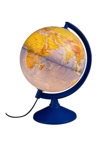 Gürbüz Fiziki Küre Işıklı 20 cm (Fiziki+Siyasi) 41201