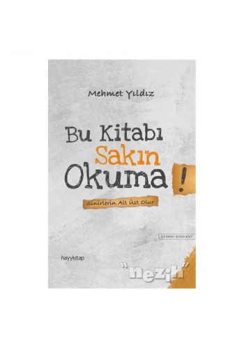 Bu Kitabı Sakın Okuma!