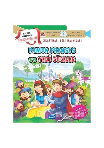 Pamuk Prenses ve Yedi Cüceler - Çıkartmalı Peri Masalları